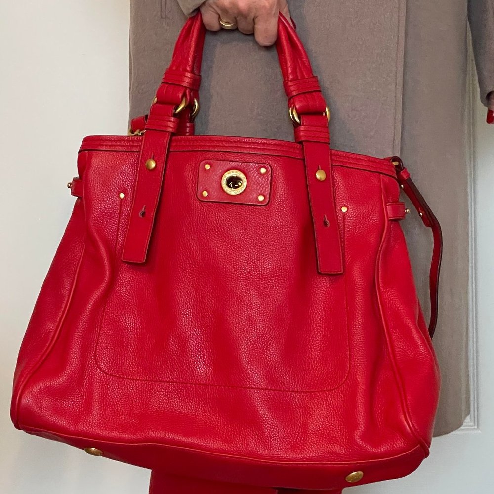 red marc jacobs purse new